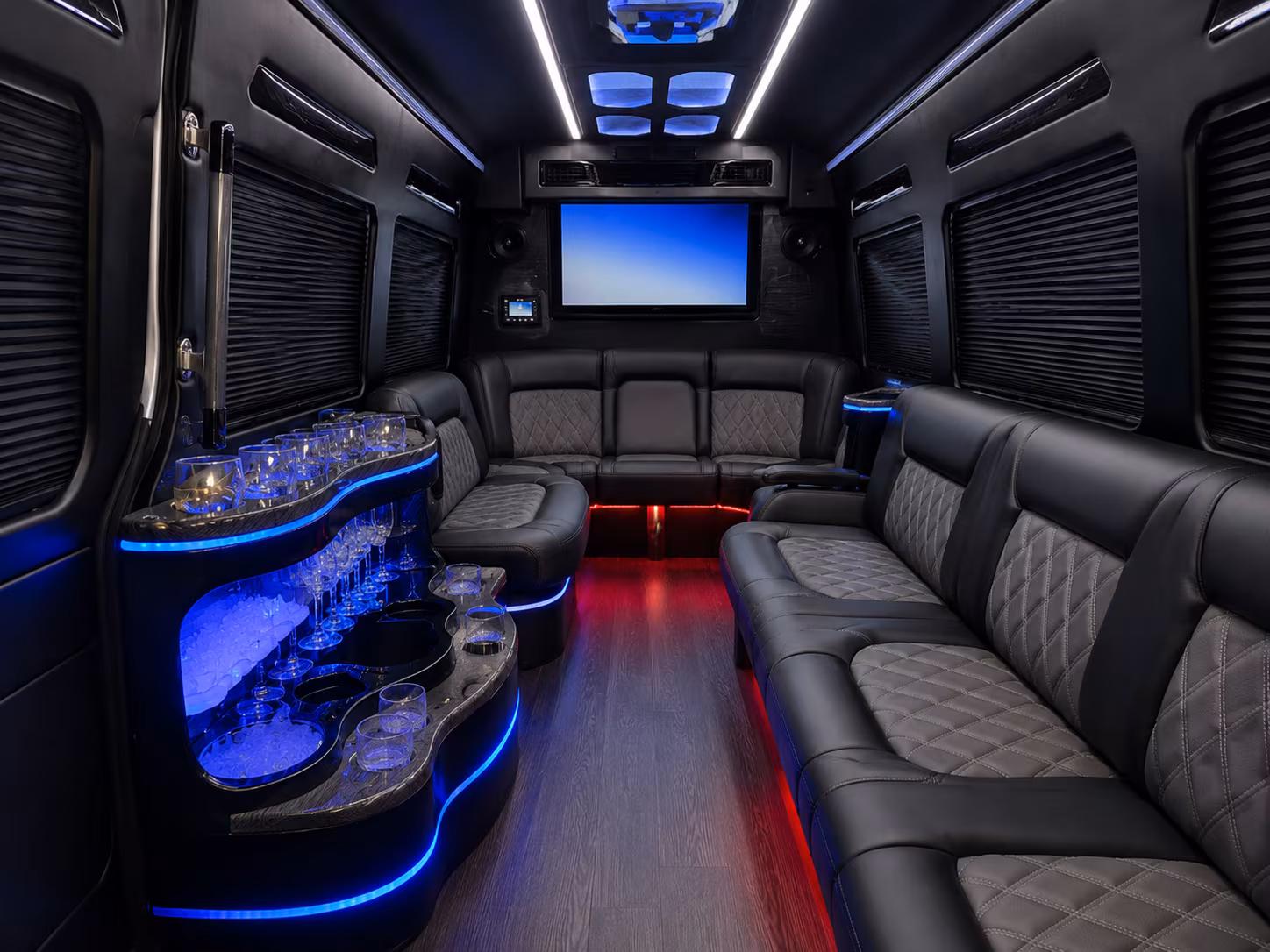 bus rental options for kalamazoo trips