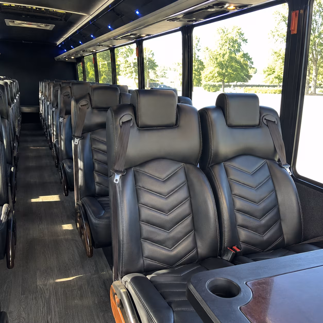kalamazoo concert transportation onboard seating