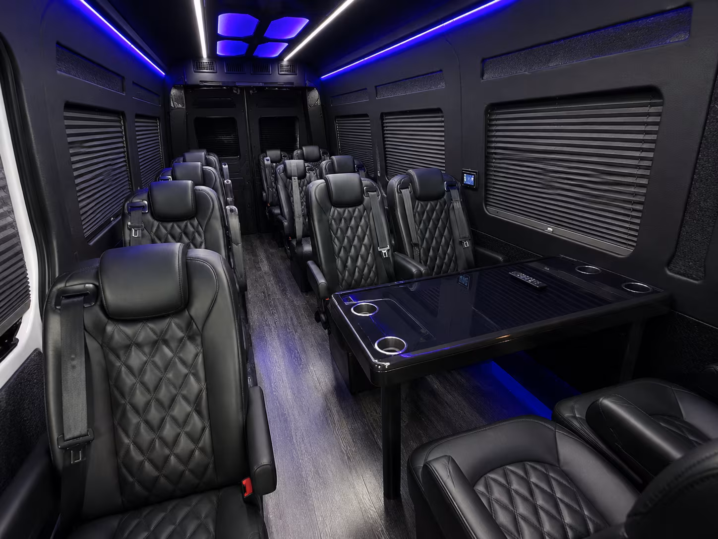 kalamazoo corporate event transportation onboard seating