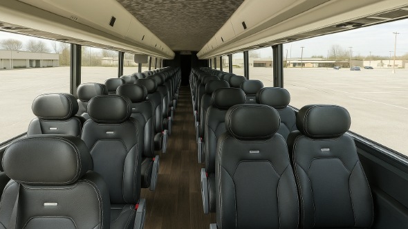 kalamazoo 25 passenger minibus inside