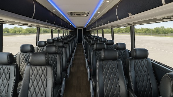 kalamazoo 50 passenger charter bus rental