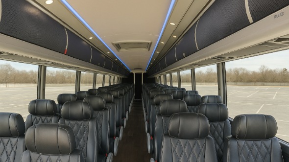 kalamazoo 54 passenger charter bus rental