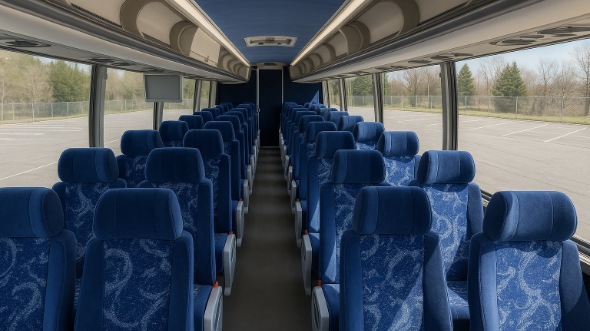 kalamazoo 55 passenger charter bus rental